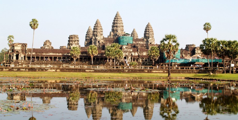 Gondole à Angkor