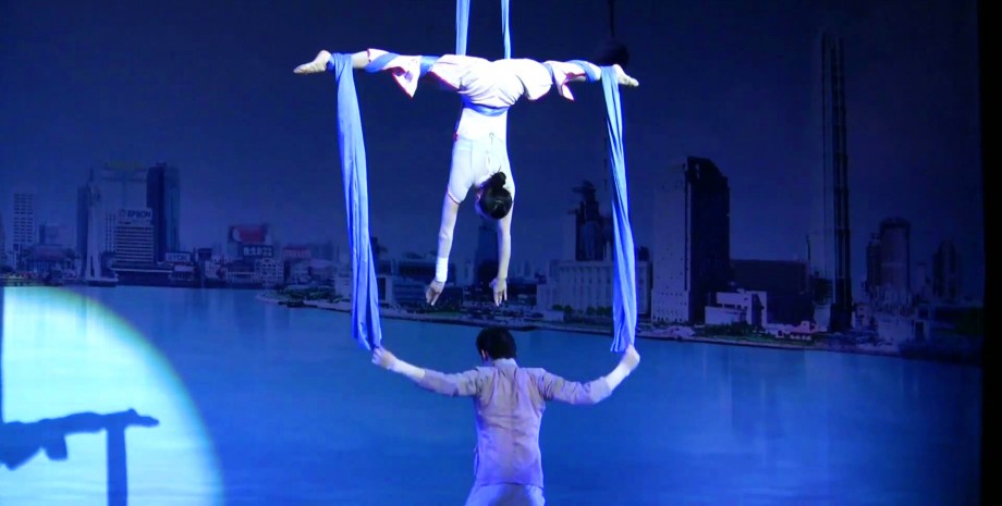 Spectacle d’acrobates à Shanghai