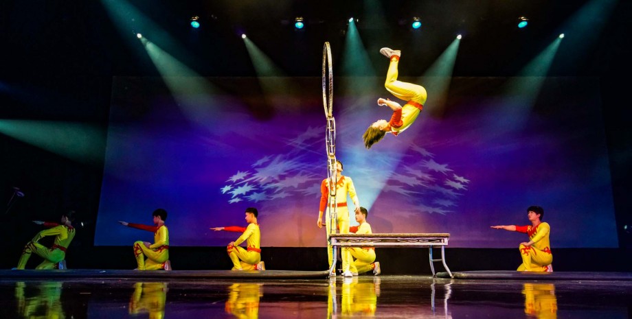 Spectacle d’acrobates à Shanghai