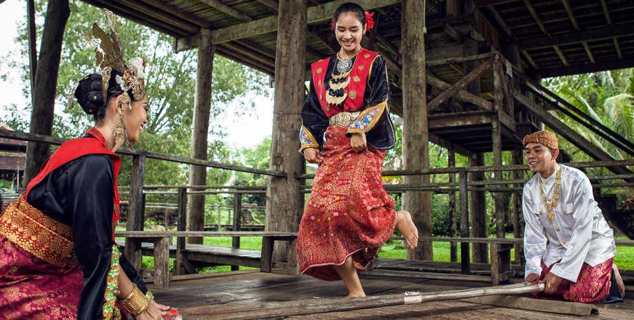 Excursion au village culturel de Sarawak