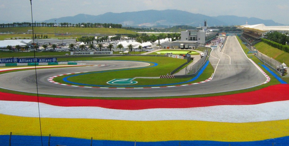 Le circuit de Formule 1 de Sepang