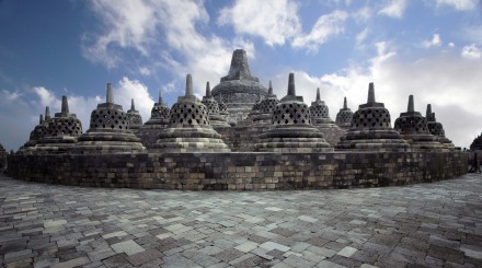 Temple Borobudur et vélo