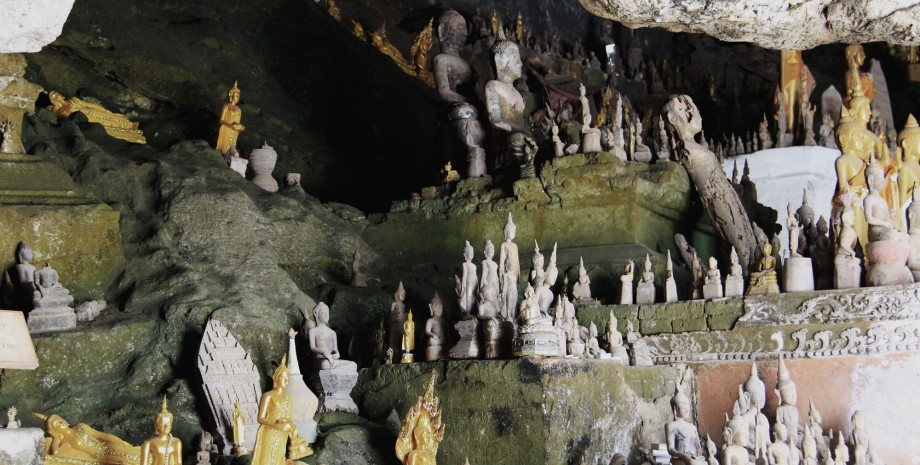 Excursion aux grottes de Pak Ou
